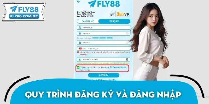 Quy trình đăng ký và đăng nhập cổng game thành công dễ dàng